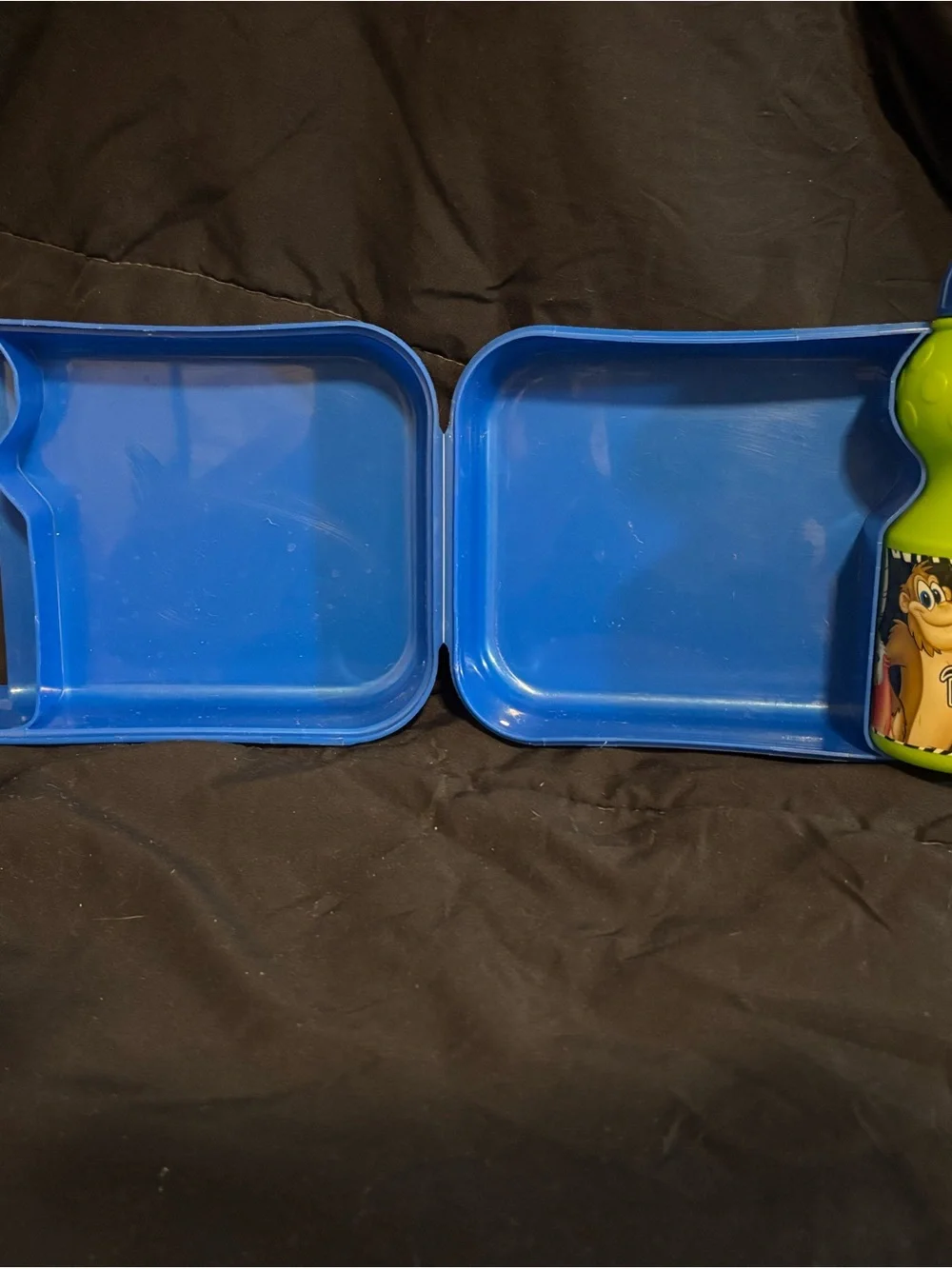 RAINFOREST Blue and Green Kids Reptile-Themed Lunch Set